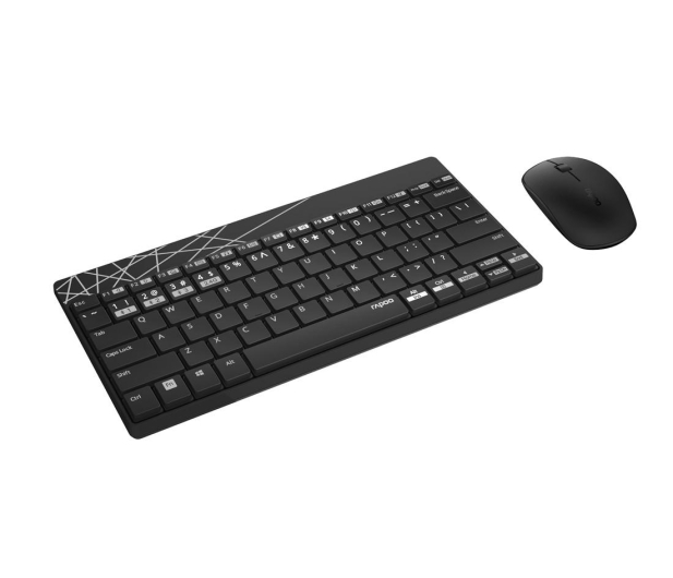 RAPOO Zestaw bezprzewodowy MULTI-MODE 8000M czarny - 1071788 - zdjęcie 6